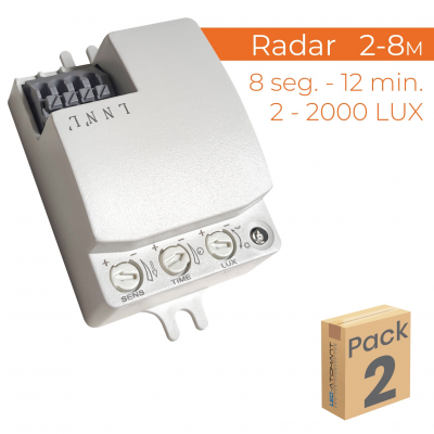 1396 - MICROWAVE SENSOR - PACK2