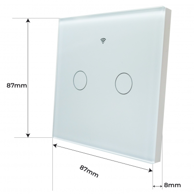 MFZ1809 Interruptor Inteligente - Medidas