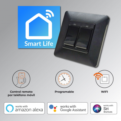 1822N - Interruptor inteligente Llave Doble - 08