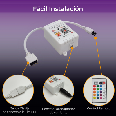 1734 - LED STRIP 12V WIFI REMOTE - 12