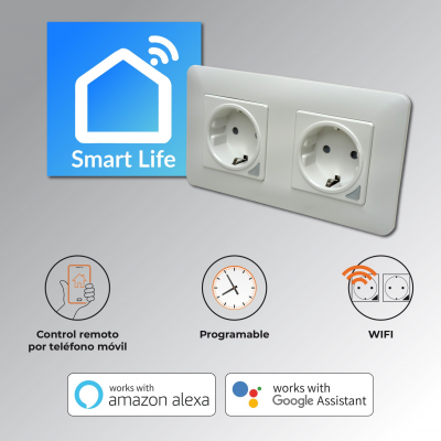 1820 - Enchufe WIFI Pared Doble - 08