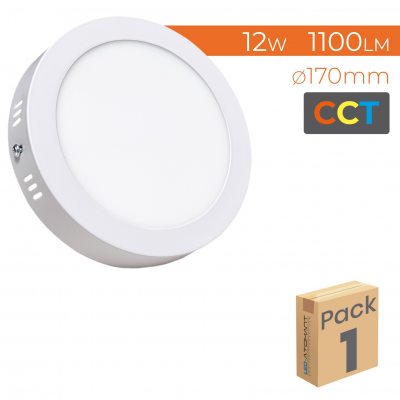464CCT - PLAFON 12W - PACK01