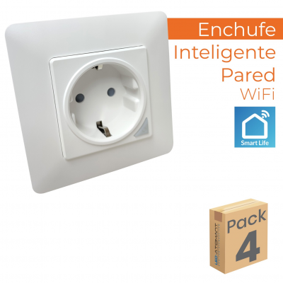 1819 - Enchufe WIFI Pared - PACK 4