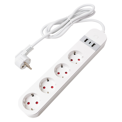 Smart WiFi power strip 4...