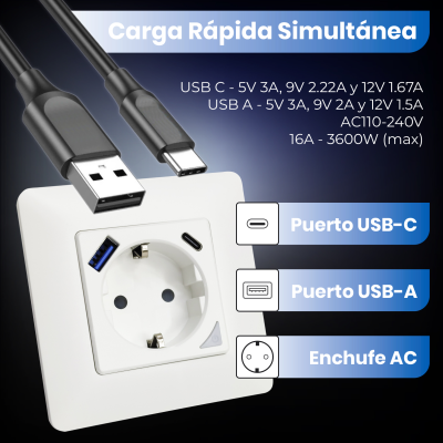 1819USB - Enchufe WIFI Pared - 11