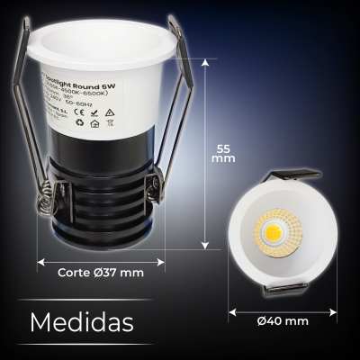 2037CCT - Mini Spotlight 5W - 07