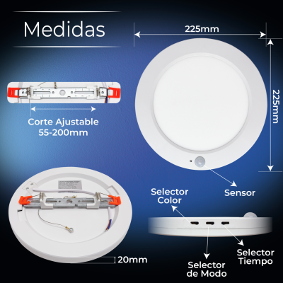 2050CCT Panel 20W Sensor - 08