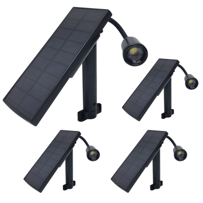 2038 Foco Solar orientable - Pack 4