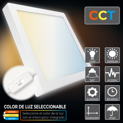 1197CCT - PLAFON 24W - 09