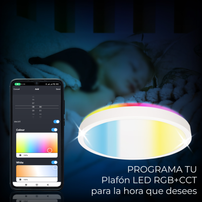 1969 Lampara LED Wifi RGB 30W - 06