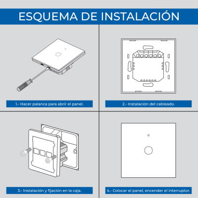 1808 MF Interruptor Inteligente Esquema