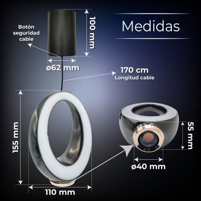 2056N - Lampara Anillo 6W - 05