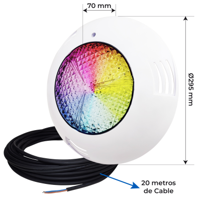 1944-20 - LUZ PISCINA - Medidas