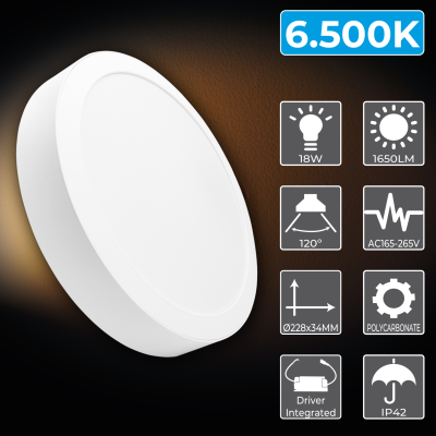 465TR - Plafon 18W - 02