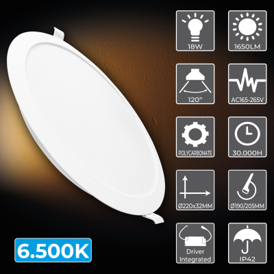 158TR - Downlight 18W - 02