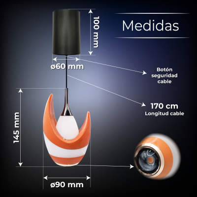 2060NA - Lampara Desigual 6W - 05