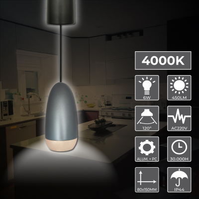 2070G - Lampara Alargada 6W - 02