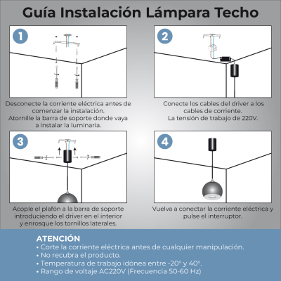 2061N - Lampara Bola 6W - 07