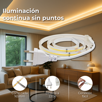 1996 - Tira LED 220V COB - 03