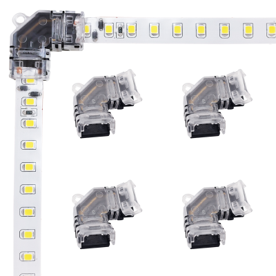 1894 Conector Esquina Tira LED Negro - Principal P4