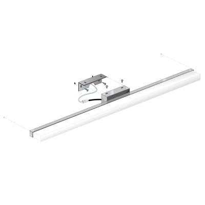 Applique LED pour salle de...