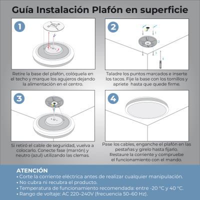 2163 - Plafón LED Redondo 24WCCT - 08