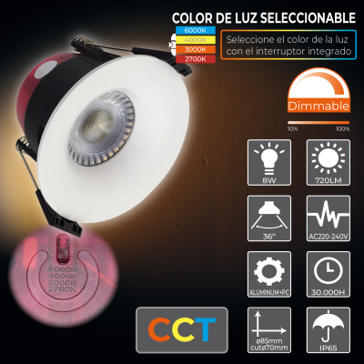 1512 Downlight CCT 8W - 05