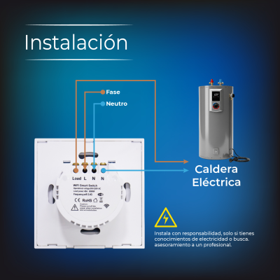 2077 - Interruptor inteligente Caldera 40A - 03