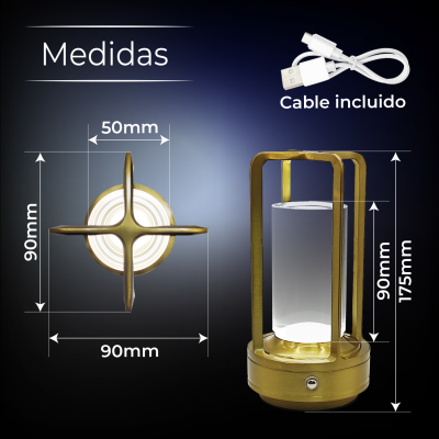 1973CCT - Lampara LED Metalica - 02