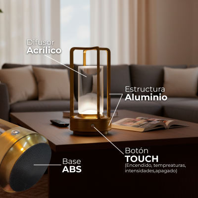 1973CCT - Lampara LED Metalica - 06