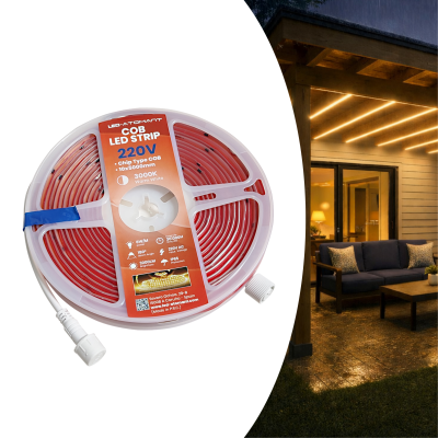 1914 - LED STRIP COB 220V  - 01 - 3000K