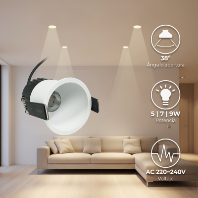 2141-60CCT - Led Downlight 9W - 03