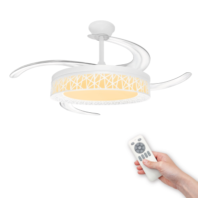 2107 - Ventilador Retractil - NUEVO 2026 - BLANCO