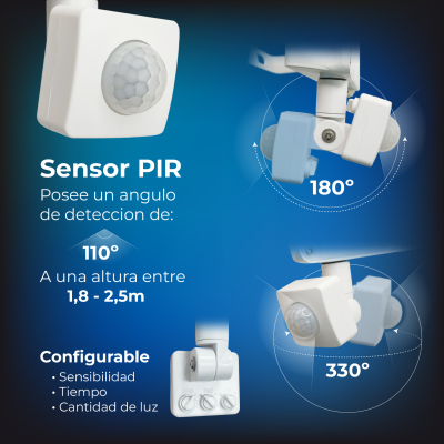 1498IDCW - Proyector LED con Sensor 50W - 03