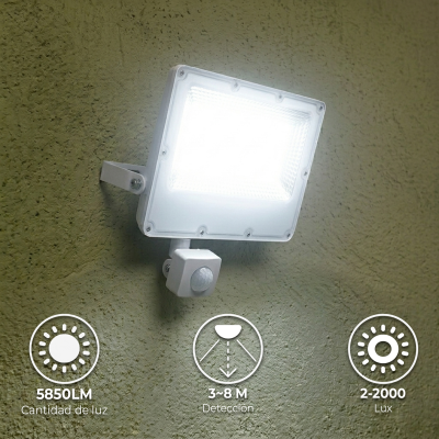 1498IDCW - Proyector LED con Sensor 50W - 06