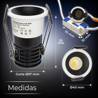 2037CCT - Mini Spotlight 5W - 04