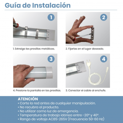 1337W - BATTEN LIGHT SWITCH INSTALACION