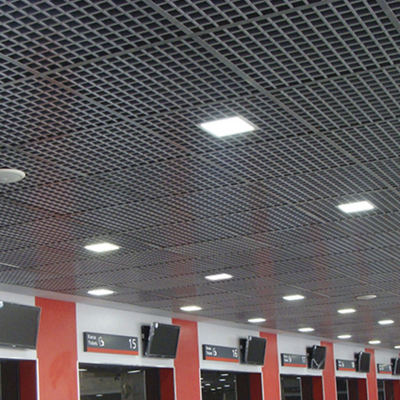 1198 - LED PANEL RECESSED SQUARE SILVER 18W - 08