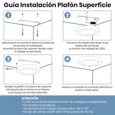 1730 - PLAFON 28W REDONDO - 08