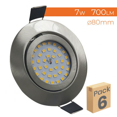 1757 - LED CEILING LIGHT 7W - PACK6