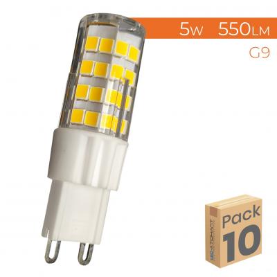 NG987 - BOMBILLA G9 - 5W - PACK10