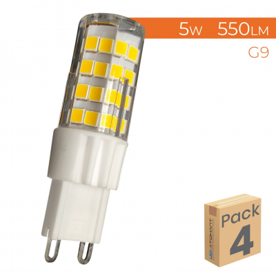 NG987 - BOMBILLA G9 - 5W - PACK4