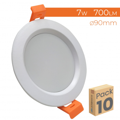 1744 - DOWNLIGHT 7W - PACK10