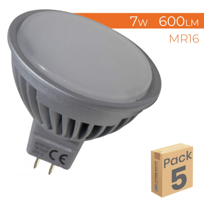 1093 - MR16 7W - PACK5