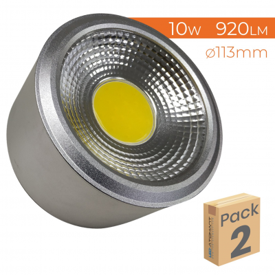 428 - DOWNLIGHT SUPERFICIE REDONDO 10W - PACK2