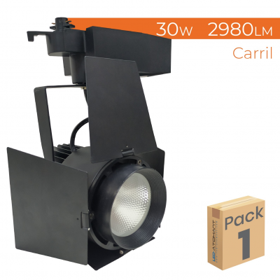 1182 - TRACK LIGHT ALETAS 30W - PACK1