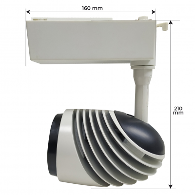 1289 - TRACK LIGHT 30W - MEDIDAS2