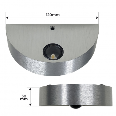 1047 - APLIQUE MEDIA LUNA - 10