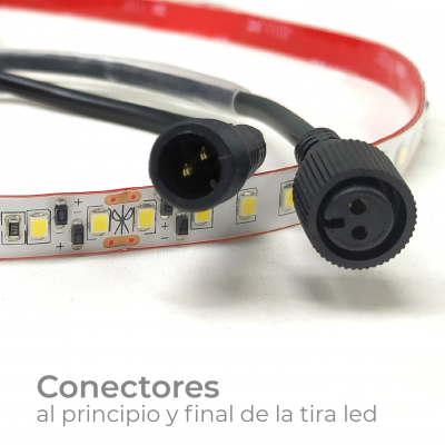 KIT Completo Tira LED Rollo de 5m Directa a 220v con Controlador y Mando 8