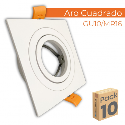 ARO DOWNLIGHT CUADRADO PACK10